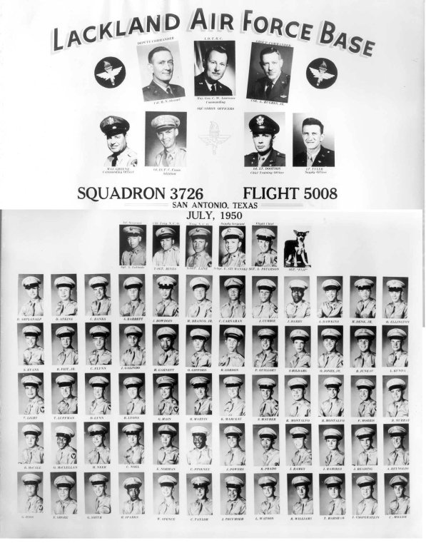 1950,Lackland AFB,Squadron 3726,Flight 5008