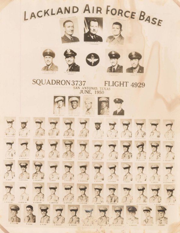1950,Lackland AFB,Squadron 3737,Flight 4929