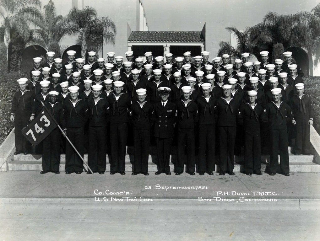 1951, NTS San Diego,Company 743