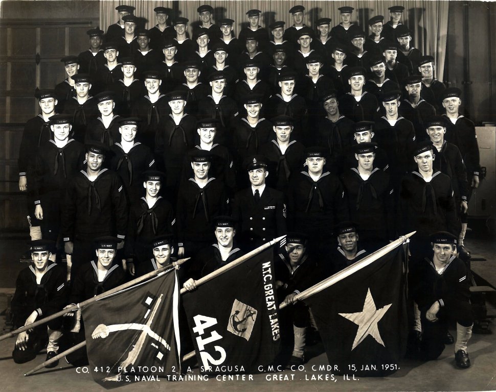 1951,Great Lakes NTC,Company 412,Platoon 2