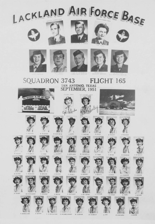 1951,Lackland AFB,Squadron 3743,Flight 165