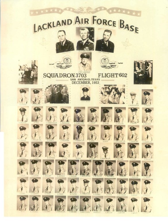 1953,Lackland AFB,Squadron 3703,Flight 602