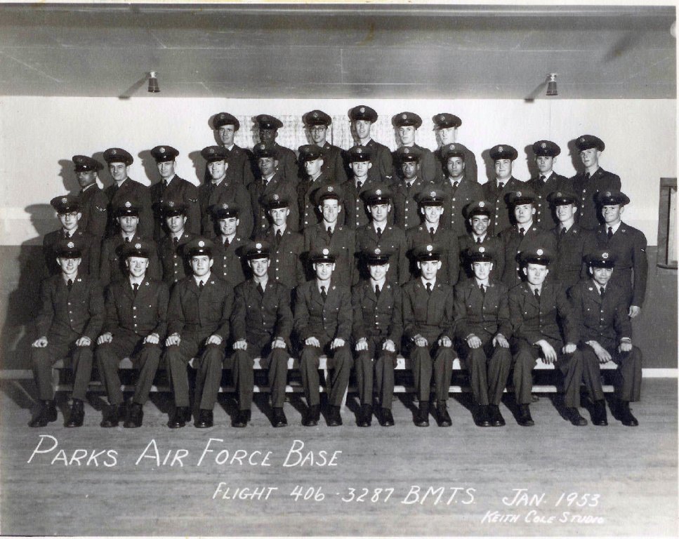 1953,Parks AFB,Squadron 3287,Flight 406
