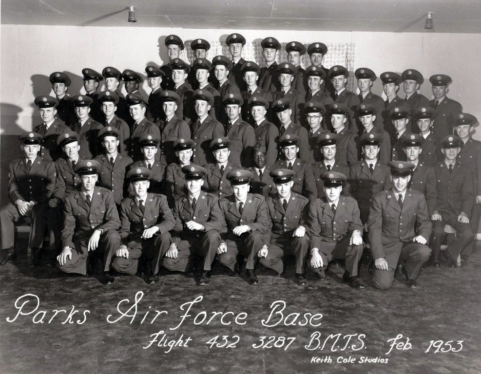 1953,Parks AFB,Squadron 3287,Flight 432