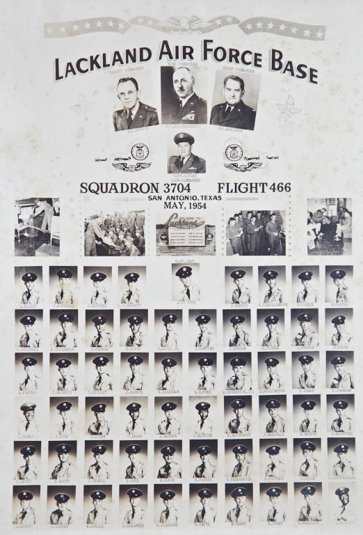 1954,Lackland AFB,Squadron 3704,Flight 466