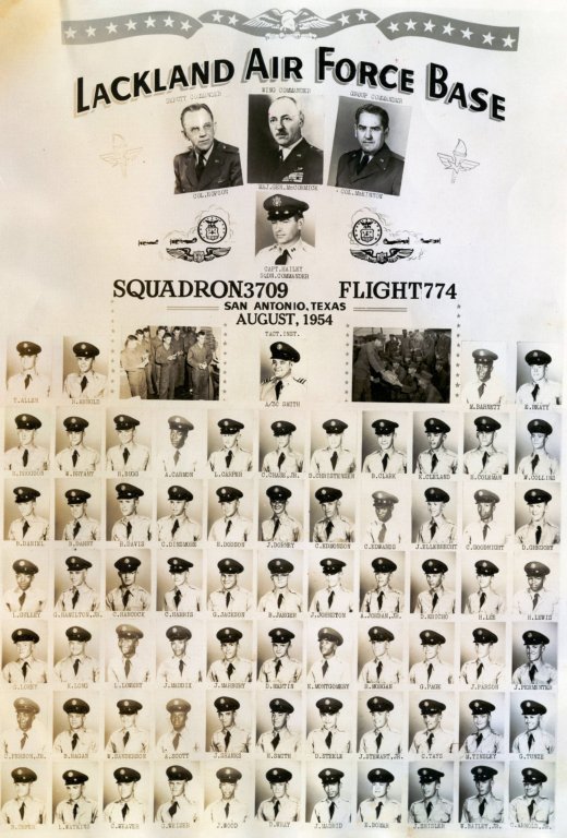 1954,Lackland AFB,Squadron 3709,Flight 774
