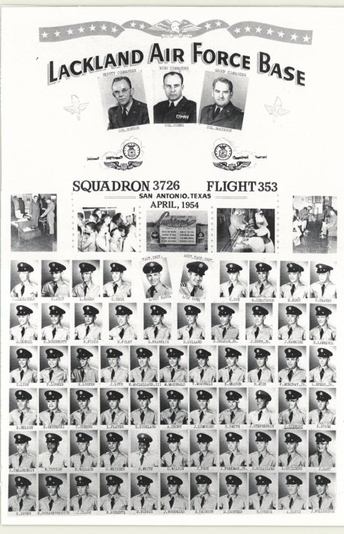 1954,Lackland AFB,Squadron 3726.Flight 353