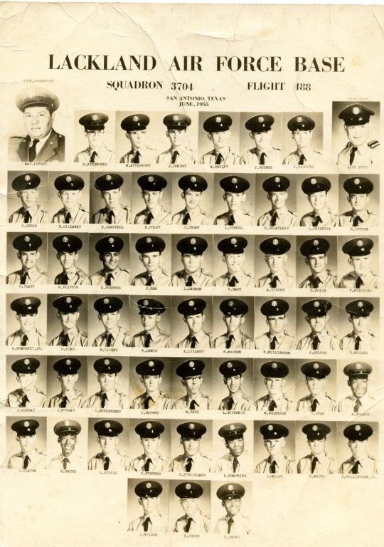 1955,Lackland AFB,Squadron 3704,Flight 488