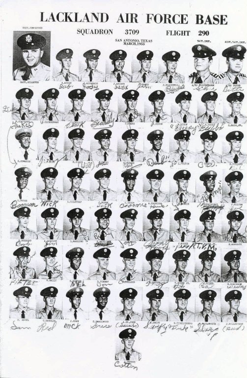 1955,Lackland AFB,Squadron 3709,Flight 290