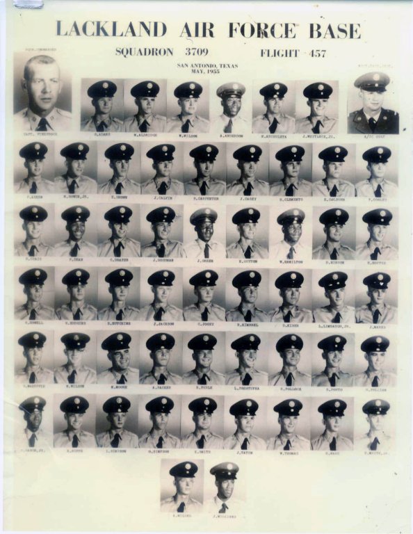 1955,Lackland AFB,Squadron 3709,Flight 457