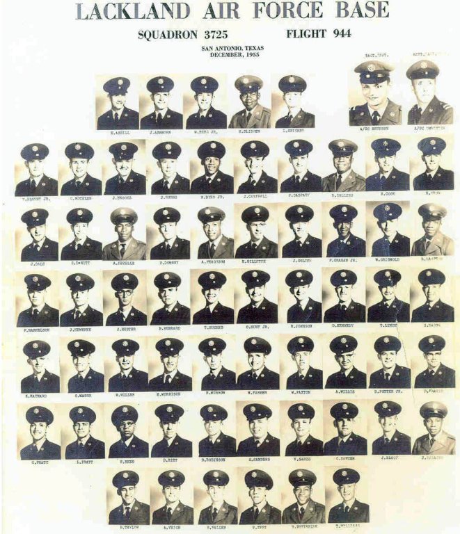1955,Lackland AFB,Squadron 3725,Flight 944