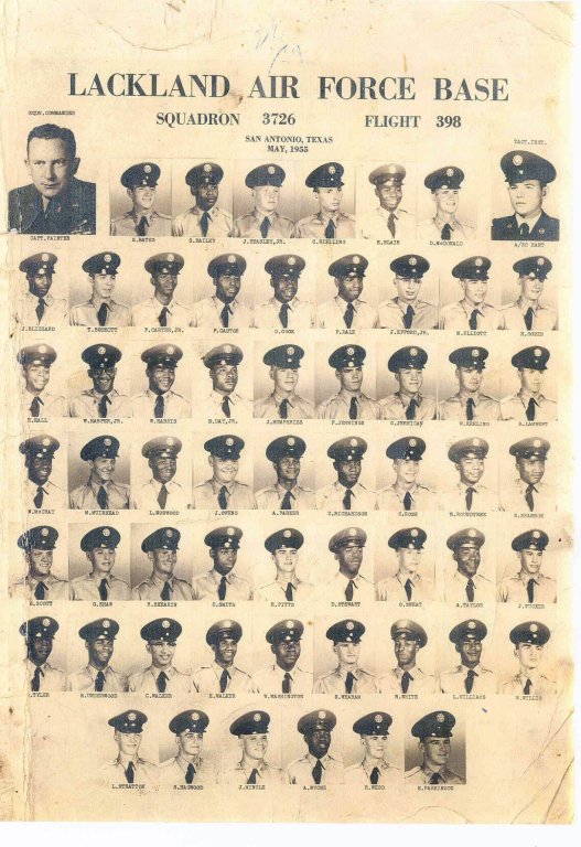 1955,Lackland AFB,Squadron 3726,Flight 398