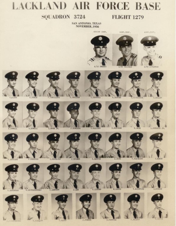 1956,Lackland AFB,Squadron 3724,Flight 1279