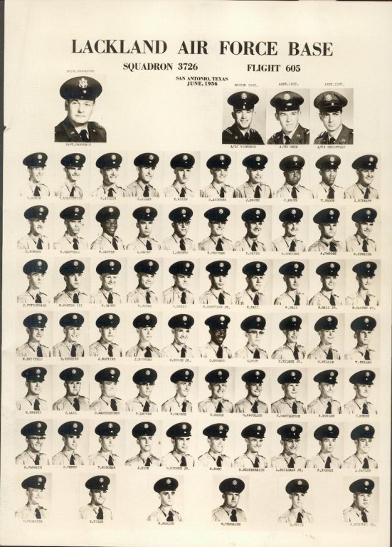 1956,Lackland AFB,Squadron 3726,Flight 605