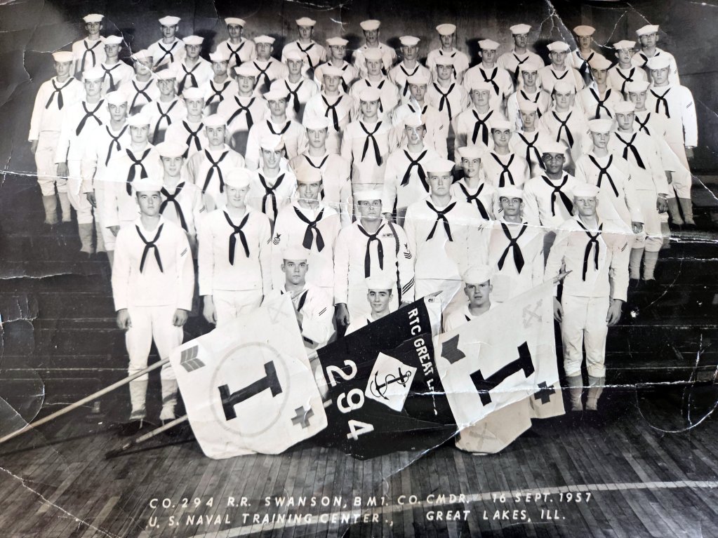 1957, Great Lakes NTC, Company 294