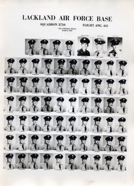 1957,Lackland AFB,Squadron 3710,Flight ANG-441