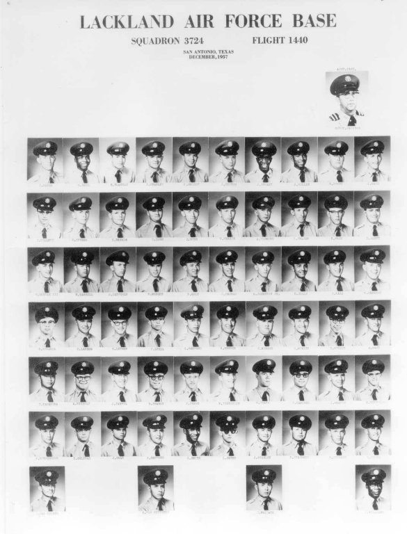 1957,Lackland AFB,Squadron 3724,Flight 1440