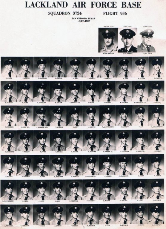 1957,Lackland AFB,Squadron 3724,Flight 936