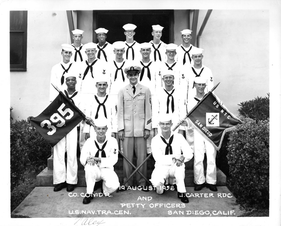 1958, San Diego NTC, Company 395, Petty Officers