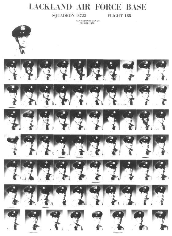 1958,Lackland AFB,Squadron 3723,Flight 185