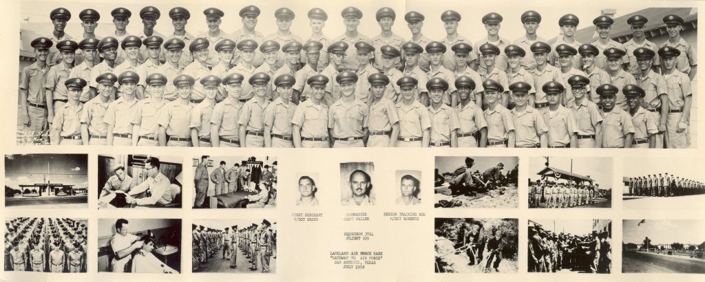 1958,Lackland AFB,Squadron 3724,Flight 509