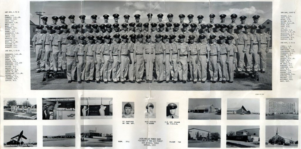 1959, Lackland AFB, Squadron 3711, Flight 728