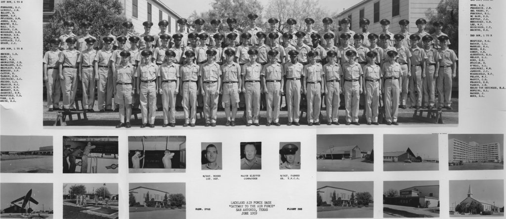 1959,Lackland AFB,Squadron 3703,Flight 393