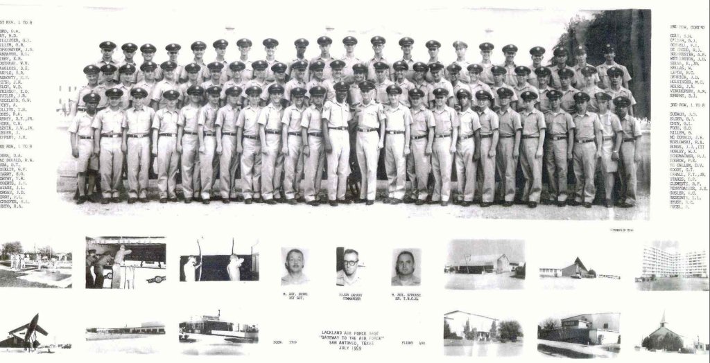 1959,Lackland AFB,Squadron 3709,Flight 490
