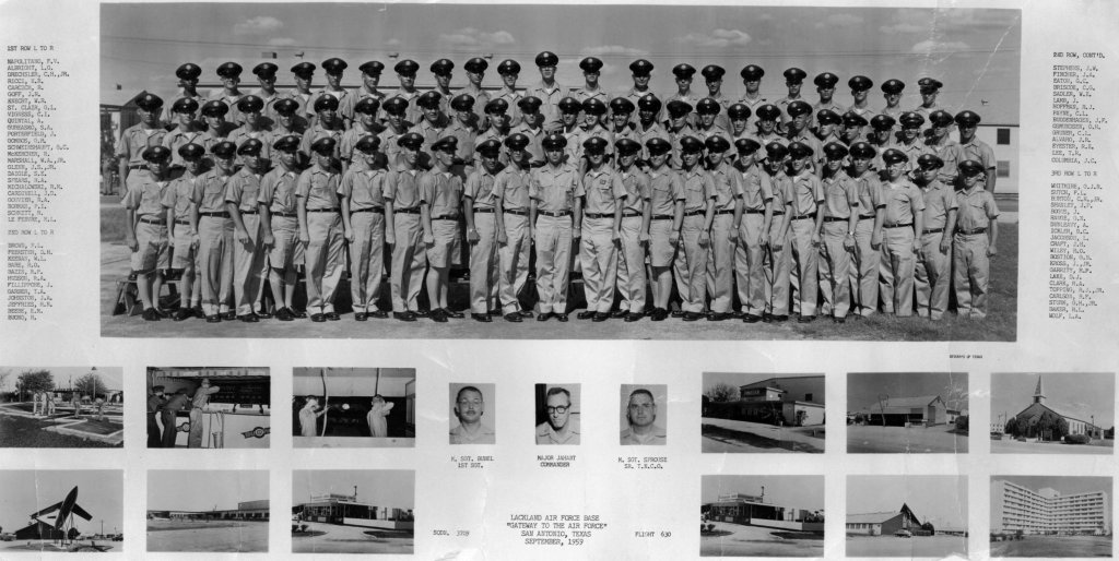 1959,Lackland AFB,Squadron 3709,Flight 630