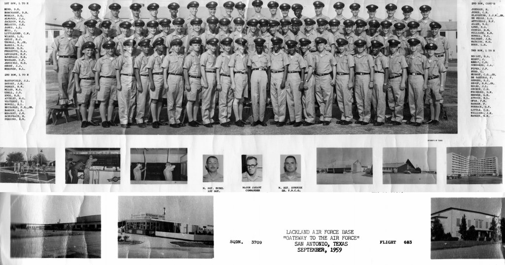 1959,Lackland AFB,Squadron 3709,Flight 683