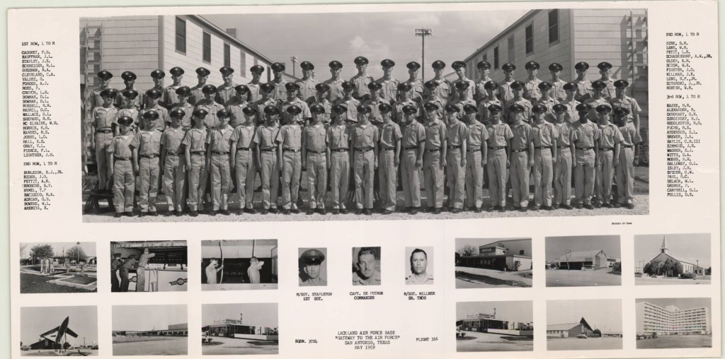 1959,Lackland AFB,Squadron 3724,Flight 316