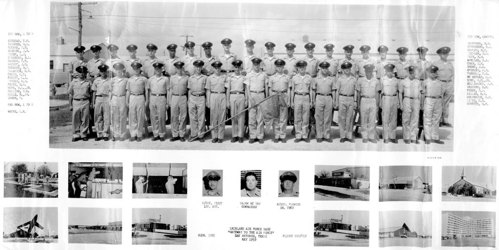 1959,Lackland AFB,Squadron 3725,Flight 210