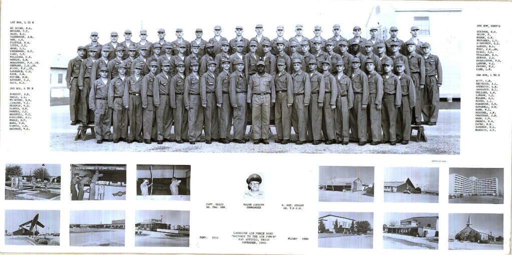 1960,LacklandAFB,Squadron 3711, Flight 1380