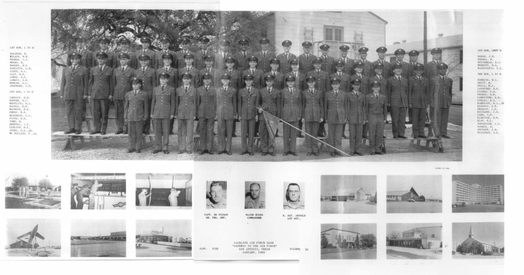 1960,LacklandAFB,Squadron 3723, Flight 22