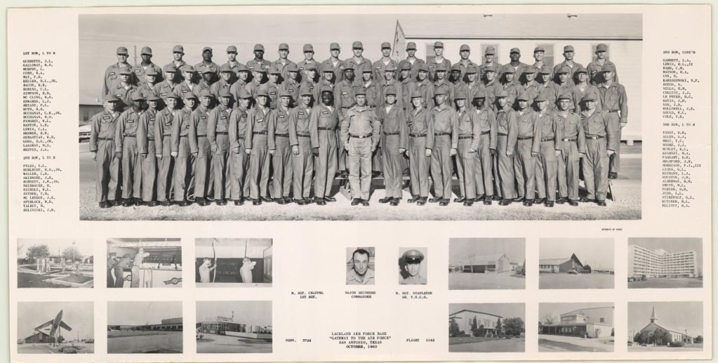 1960,LacklandAFB,Squadron 3724, Flight 1142