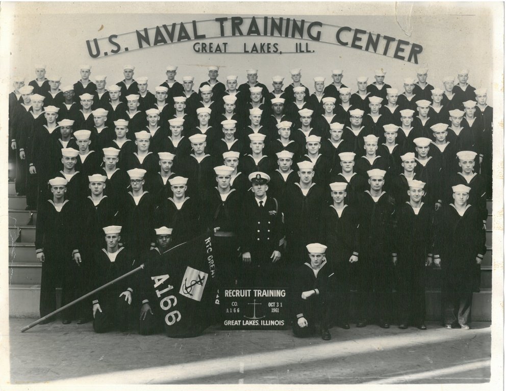 1961, RTC Great Lakes, Company A166