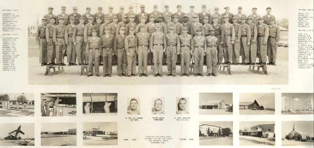 1961,LacklandAFB,Squadron 3703, Flight 1716