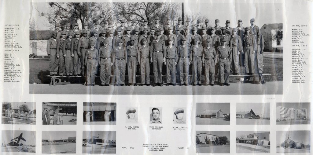 1961,LacklandAFB,Squadron 3706, Flight 40