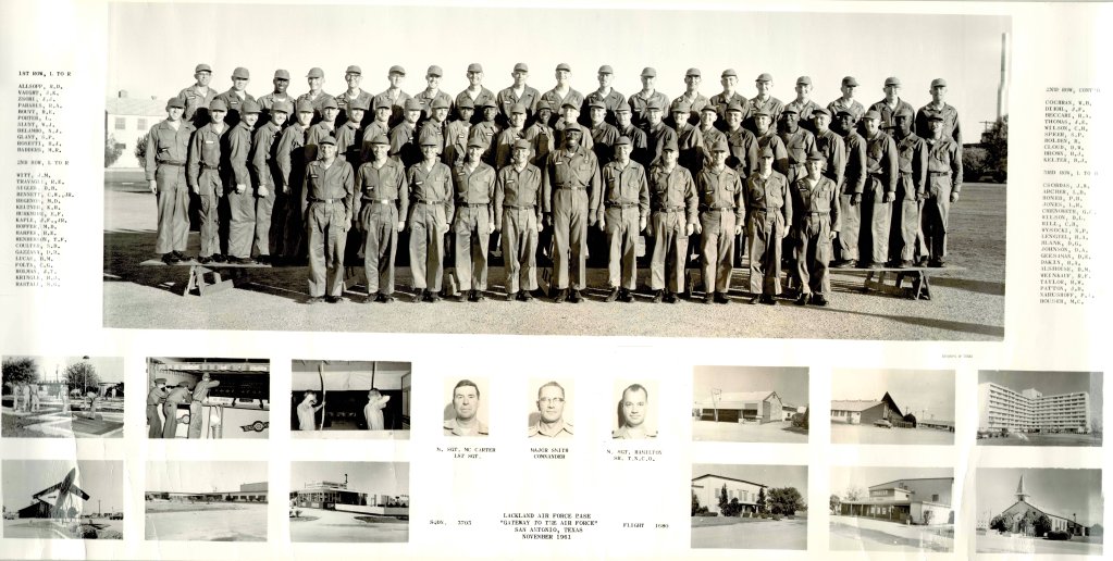 1961,Lackland AFB,Squadron 3703,Flight 1680