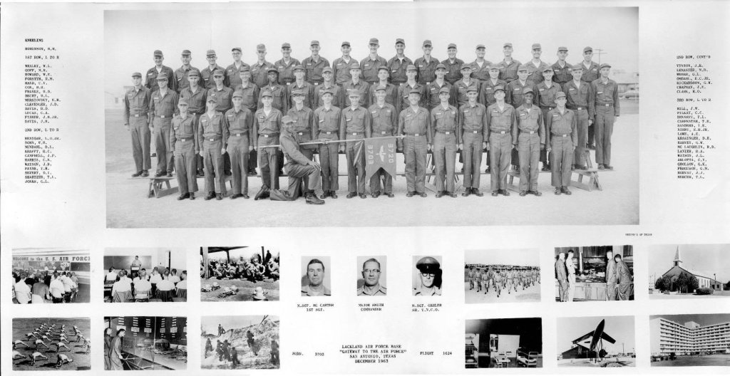 1963,LacklandAFB,Squadron 3703, Flight 1624