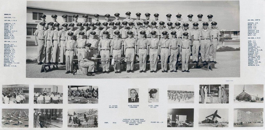 1963,LacklandAFB,Squadron 3710, Flight 25