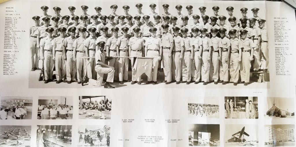 1963,Lackland AFB,Squadron 3708,Flight 806-807