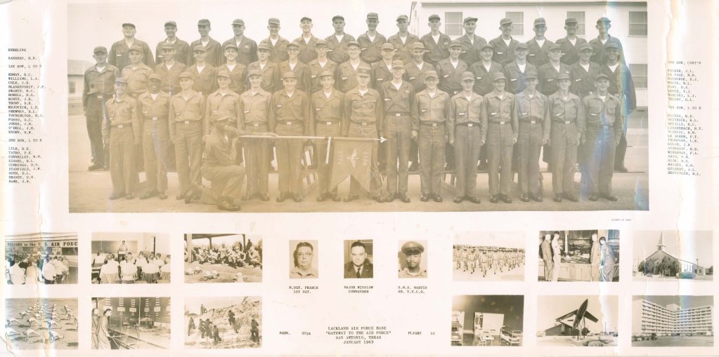 1963,Lackland AFB,Squadron 3724,Flight 10