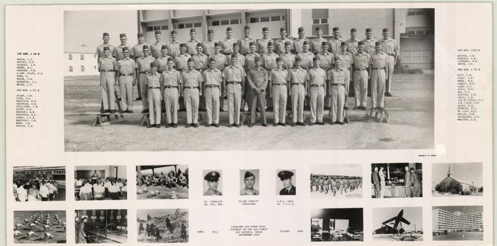 1964,LacklandAFB,Squadron 3711, Flight 1006