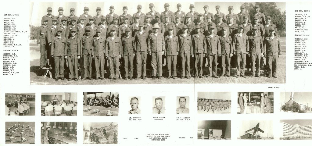1964,Lackland AFB,Squadron 3704,Flight 921