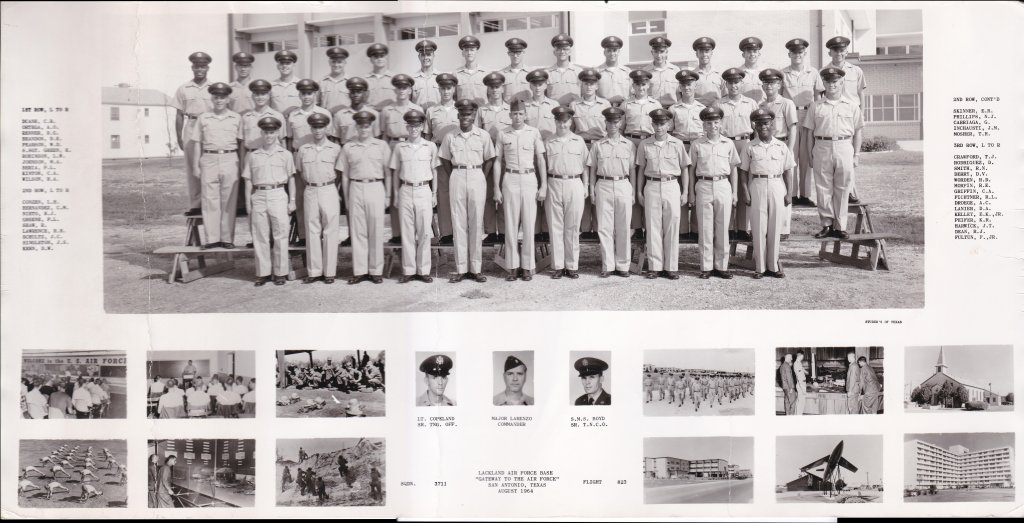 1964,Lackland AFB,Squadron 3711,Flight 823