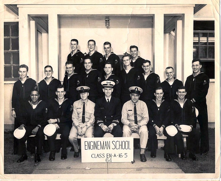 1964,USCG Training Center Groton,Engineman School,ENA 16-5