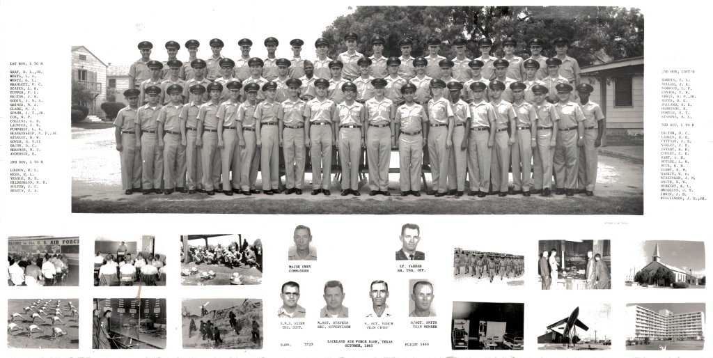 1965,Lackland AFB,Squadron 3723,Flight 1460