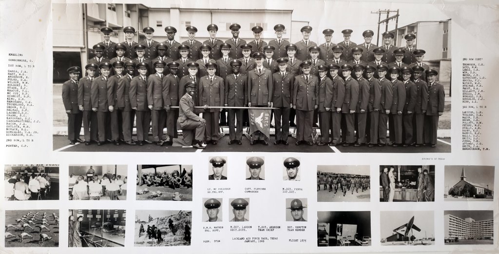 1969, Lackland AFB, Squadron 3724, Flight 1875