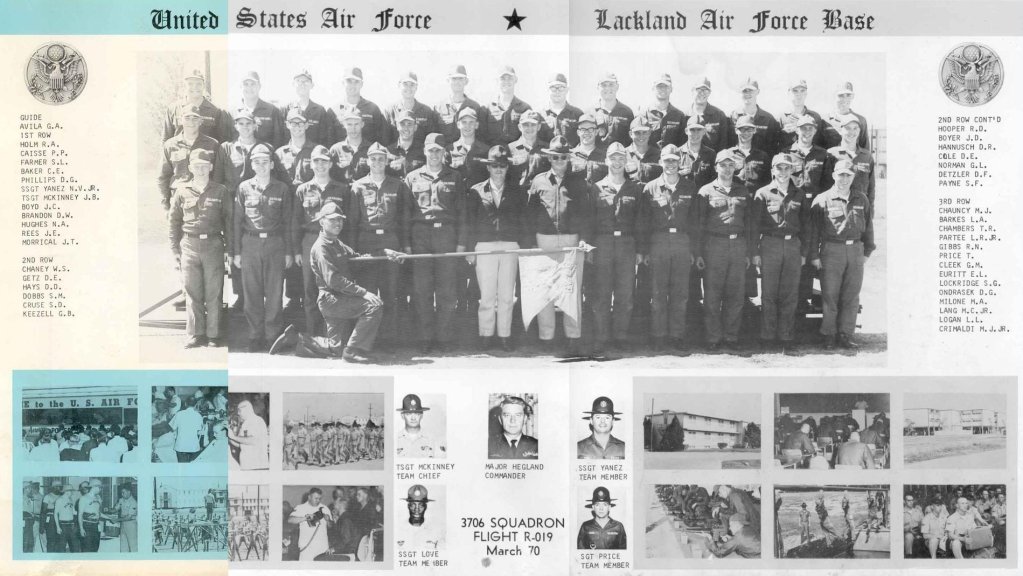 1970,LacklandAFB,Squadron 3706, Flight R-019